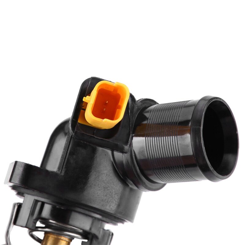 Auto Motor Koelvloeistof Thermostaat Met Behuizing Voor Peugeot 206 207 Sw 1007 Bipper Tepee 1336Z2 Koelsysteem Thermostaten & Onderdelen
