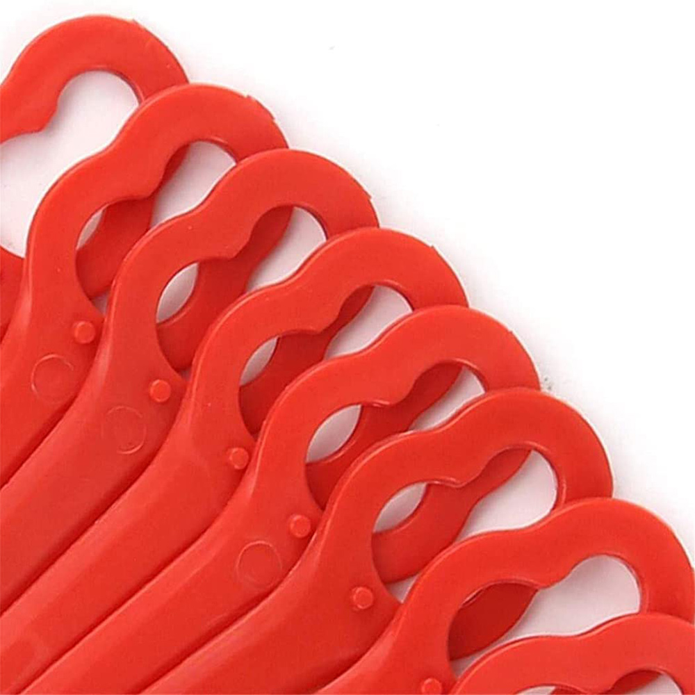40pcs Ersatz Kunststoff klingen Zubehör für stihl polycut 2-2 fsa 45 Rasenmäher Trimmer Grass ch neider
