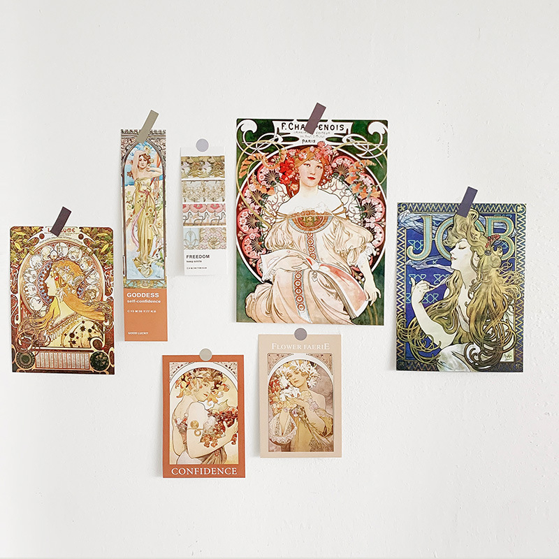 Nordic Eenvoudige Art Postkaart Muur Sticker Fotografie Props Diy Witte Achtergrond Collocatie Kamer Decoratie Kaart Wenskaart: 8
