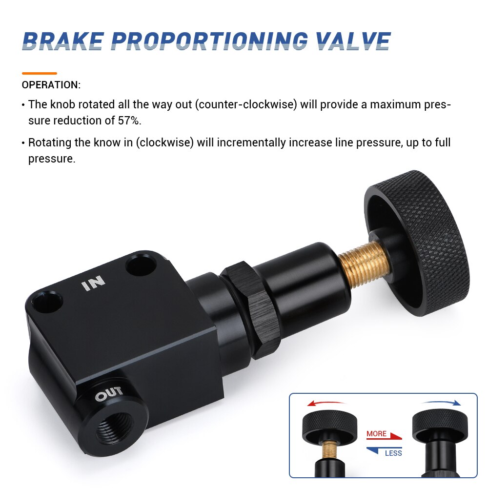Brake Bias Proportioning Valve Pressure Regulator Grandado
