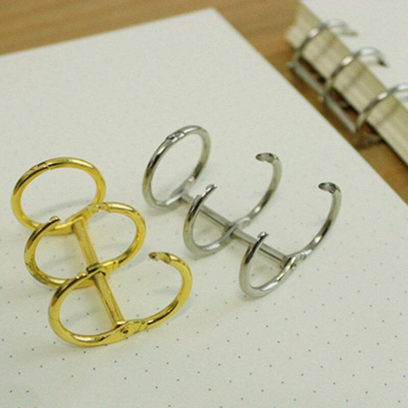 A5 A6 Metal Spiral Binder Clip Stainless Steel Binder File Folder Clip Ring Binder Clip Iron Clip