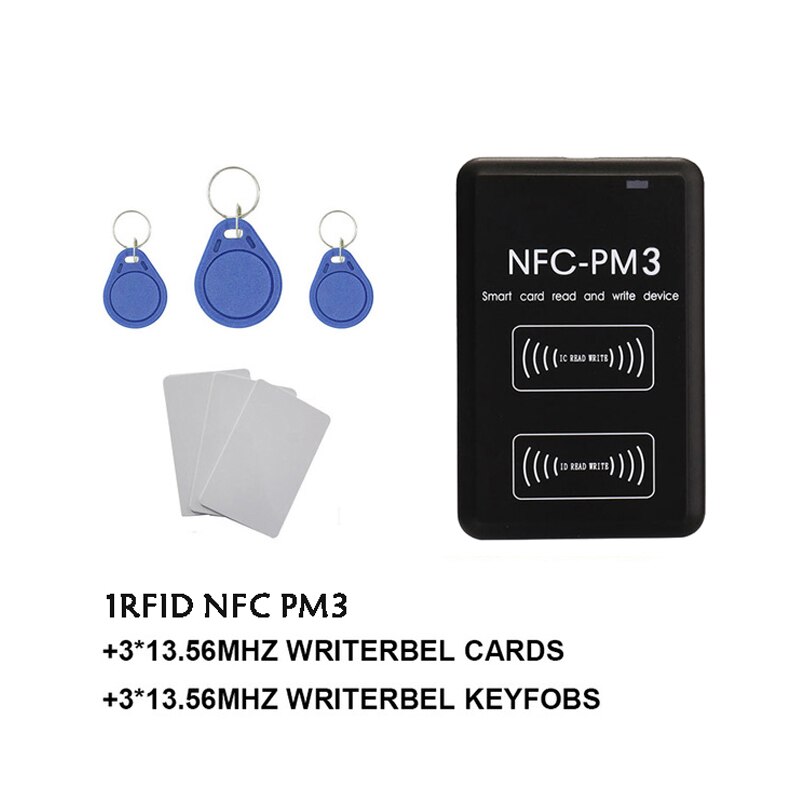 NFC Reader Usb Port Nfc Rfid Reader Writer For Rfid Nfc Card Copier Clone Crack Ic 13.56mhz Card Reader Copier Duplicator