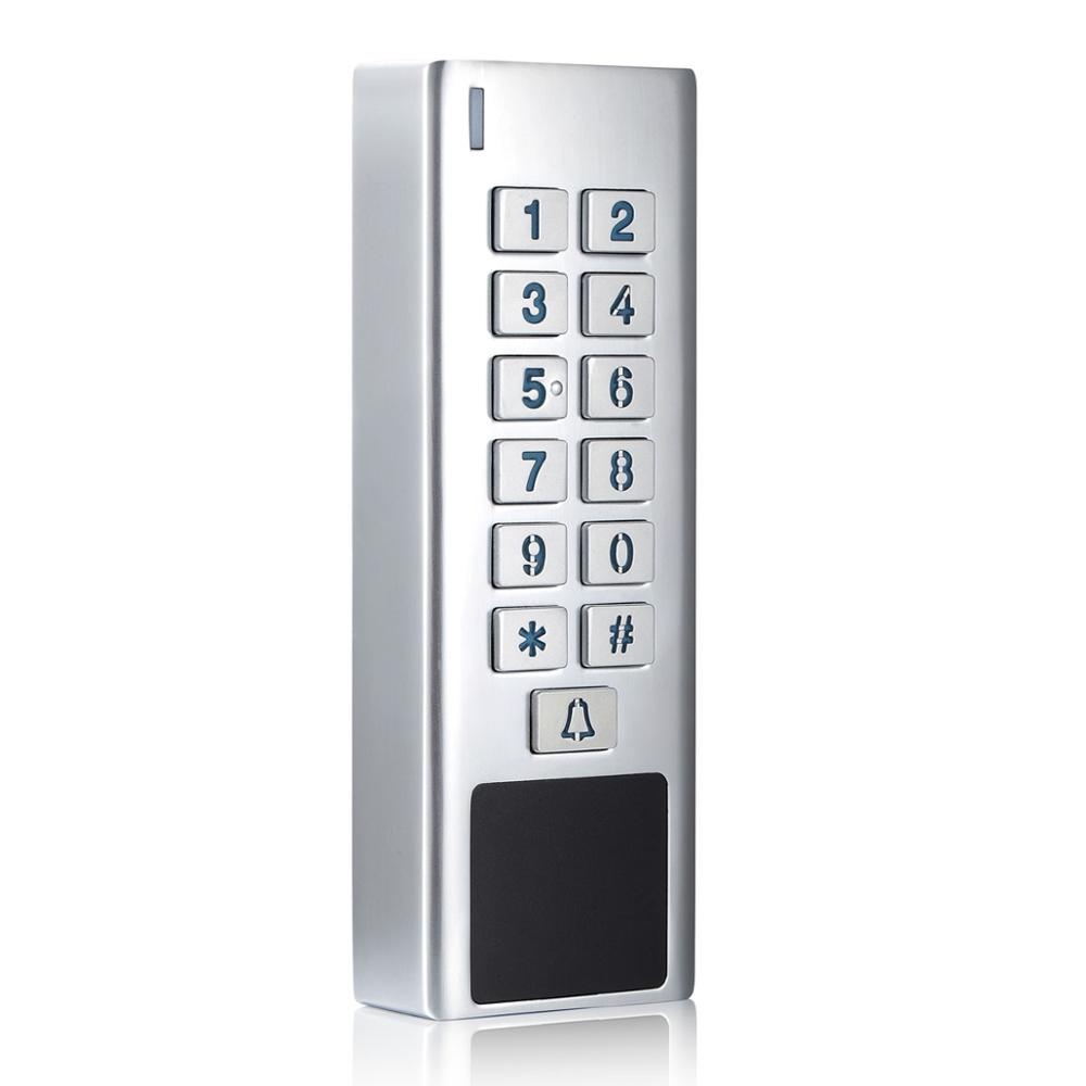 IP68 Waterproof Outdoor Rfid Door Access Control Reader 2000Users WG input output security RF Access Control Keypad reader