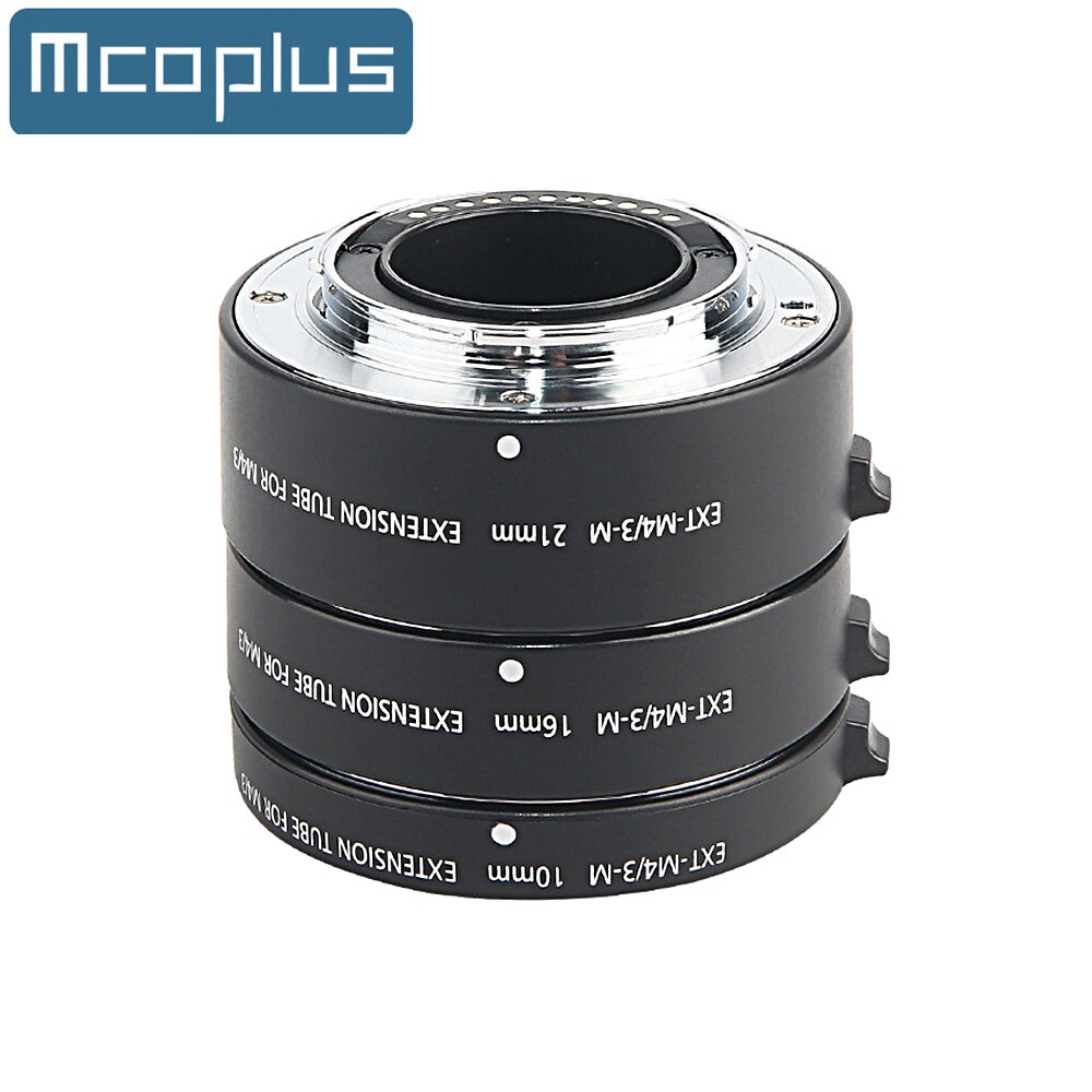 Mcoplus Metal Af Auto Focus Macro Extension Tube Ring Voor Olympus Panasonic M4/3 Micro 4/3 Mount Systeem Mirrorless camera