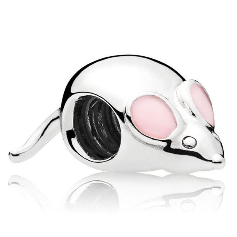 FAI DA TE di Fascino Panda Happily Ever After Castello Ape Miniera Decorativa Della Farfalla 925 Sterling Silver Beads Fit Originale Dei Monili Del Braccialetto: 12