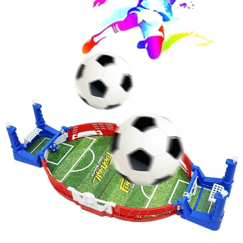 mini Tavolo Da Gioco di Calcio desktop di mini Calcio Balilla porticato Divertimento per I Bambini Adulti per condensato divertimento ovunque con un tavolo