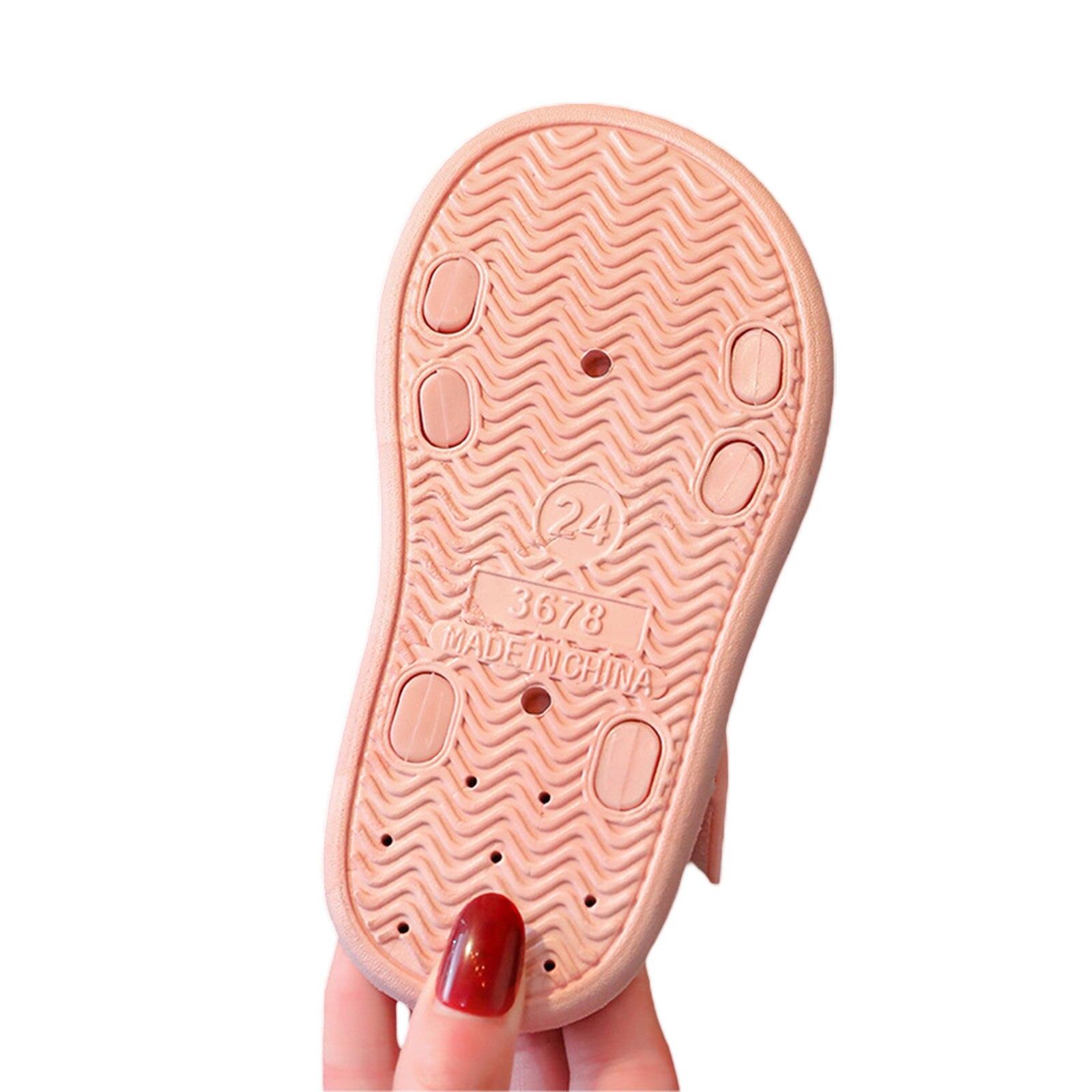Mädchen Sandalen, Schmetterling Dekoration Nicht-Unterhose Weiche Sohle Sommer Flache Schuhe drinnen draussen Schuhe