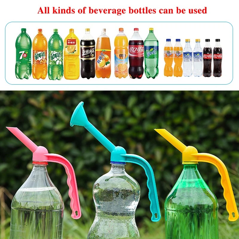 Regadera de mano para plantas de jardinería, botella rociadora de agua de doble propósito, regadera superior, regadera de ducha, riego de plántulas