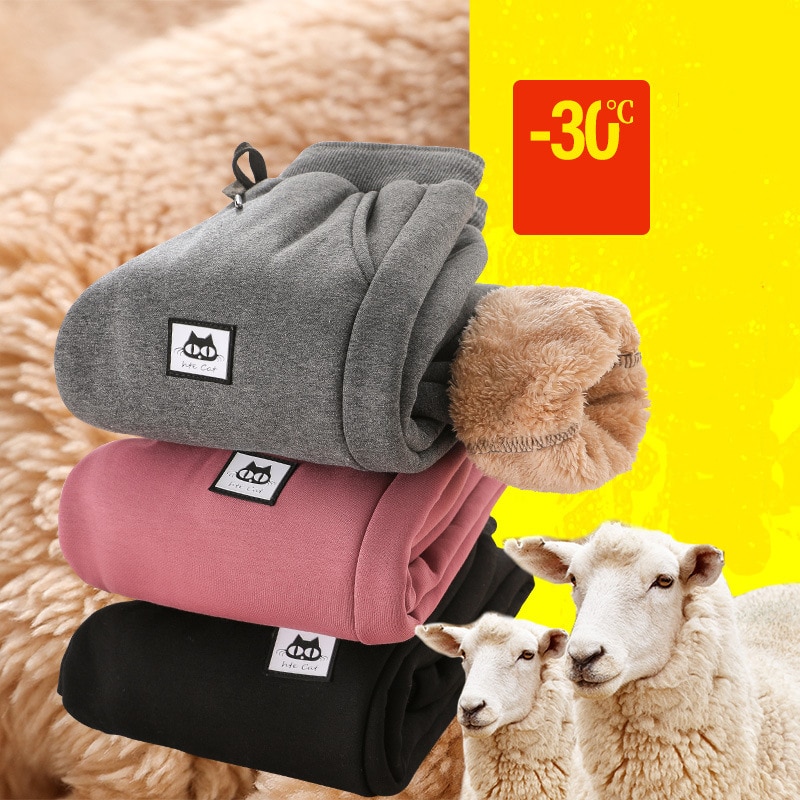 -30 Temperatuur Winter Warme Dikke Broek Voor Jongens Meisjes Plus Dik Fluwelen Broek Kinderen Kleding 2-10 Jaar broek