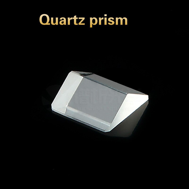 Spectral Optics Quartz Prism Spot Isosceles Obtuse Triangle Material UV dichroic glass