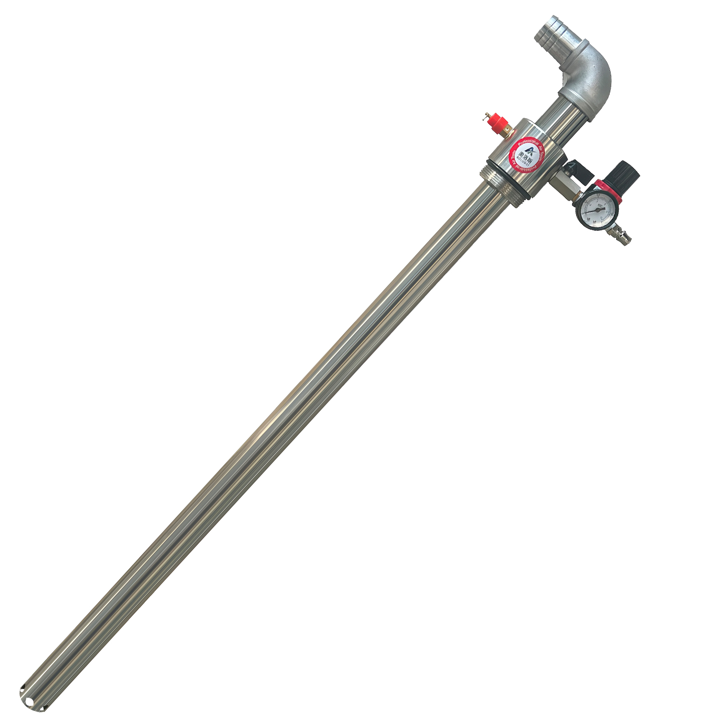 Stainless Steel Pneumatic Oil Pump, Sealed Drum Pump, Liquid Discharge Pump, Barrel Insertion Pump