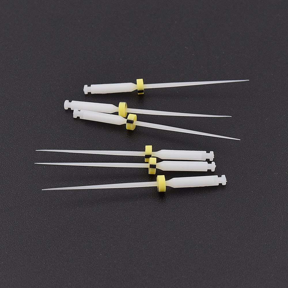 Dental Plastic Rotary Finishing Files 25mm 04 Taper Endo Files Used for Claen the canal more effecftive