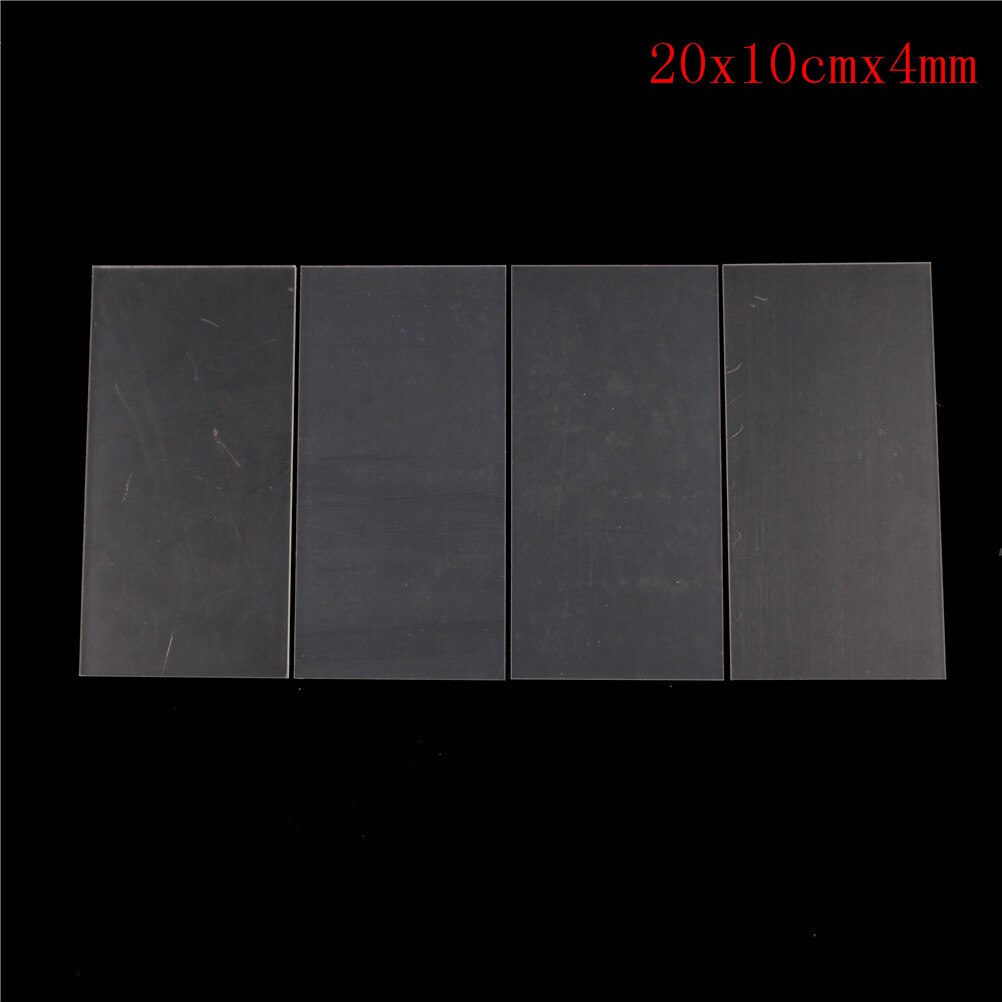 2-5mm tykkelse klar akryl perspex ark skåret plast gennemsigtigt bord perspex panel: A7