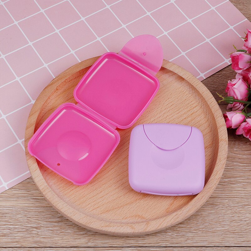 1 stk let bære vagina tamponer støtte bærbar vatpind tampon boks bære tamponer kvinder rejse kosmetik tasker