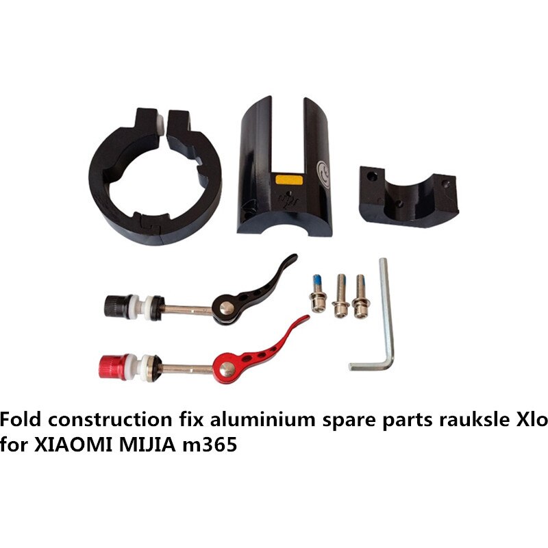 Monorim x lock fold fonstruction fix aluminium reservedeler rauksle for xiaomi mijia  m365 og pro 1s elektrisk scooter