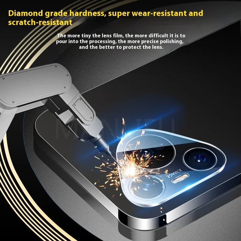 3D Camera Lens Protector Cover Film For Huawei Pura 70 Ultra Pro 70Ultra Pura70 Pro+ 70Ultra Original Camera Lens Tempered Glass
