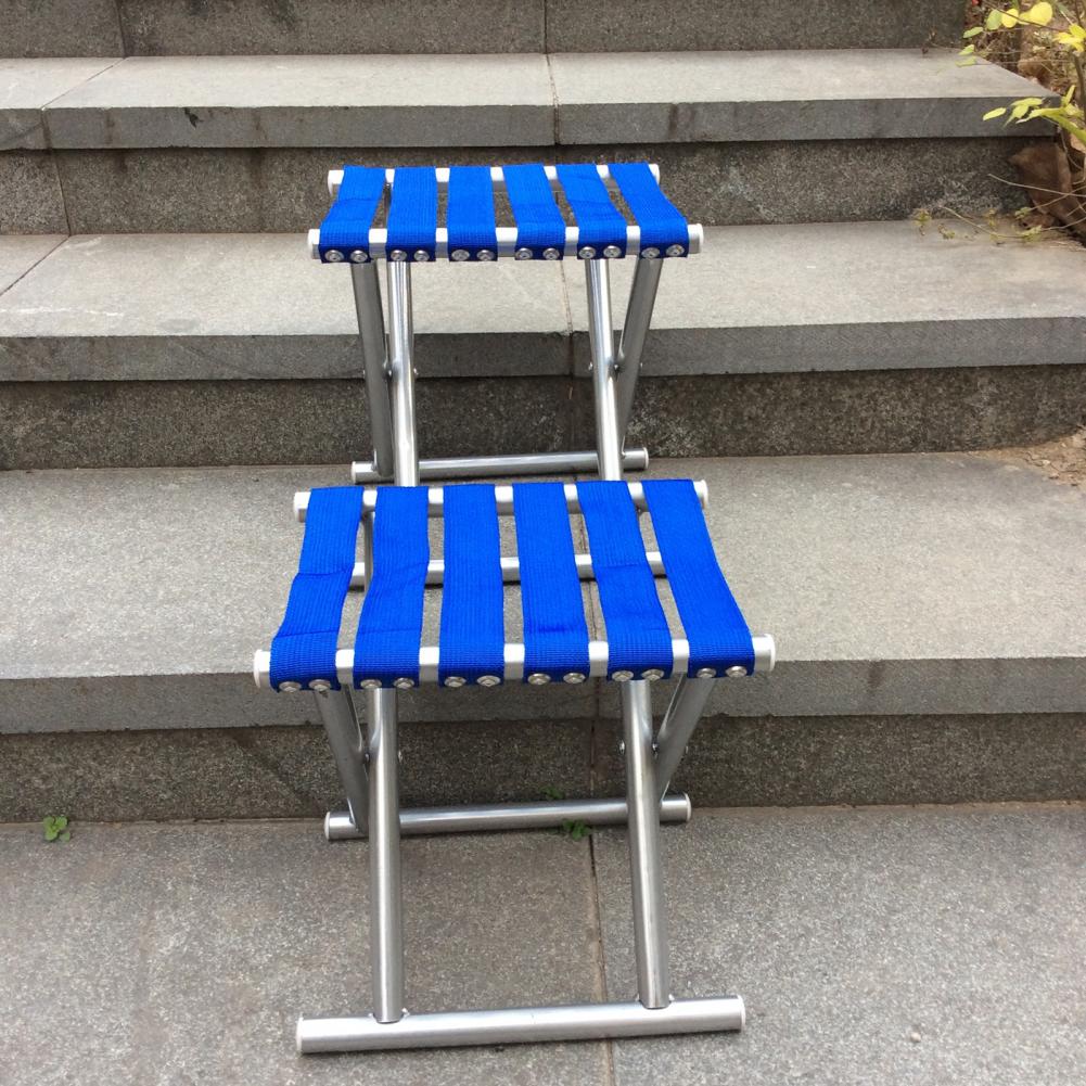 Chaise ronde pliante Portable, tabouret de repos de pêche en plein air pour Camping