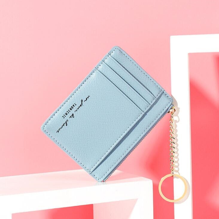 Étui de protection en cuir PU pour femmes, de , moderne, carte d'identité, Bus bancaire, mignon, portefeuille pour femmes