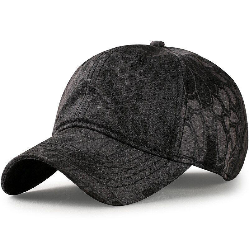 ACU, gorras de béisbol digitales para hombre, gorra de camuflaje táctica del ejército, gorras de Sol para caza en la selva al aire libre para hombres y mujeres, sombrero deportivo de talla grande 56-63cm: A4