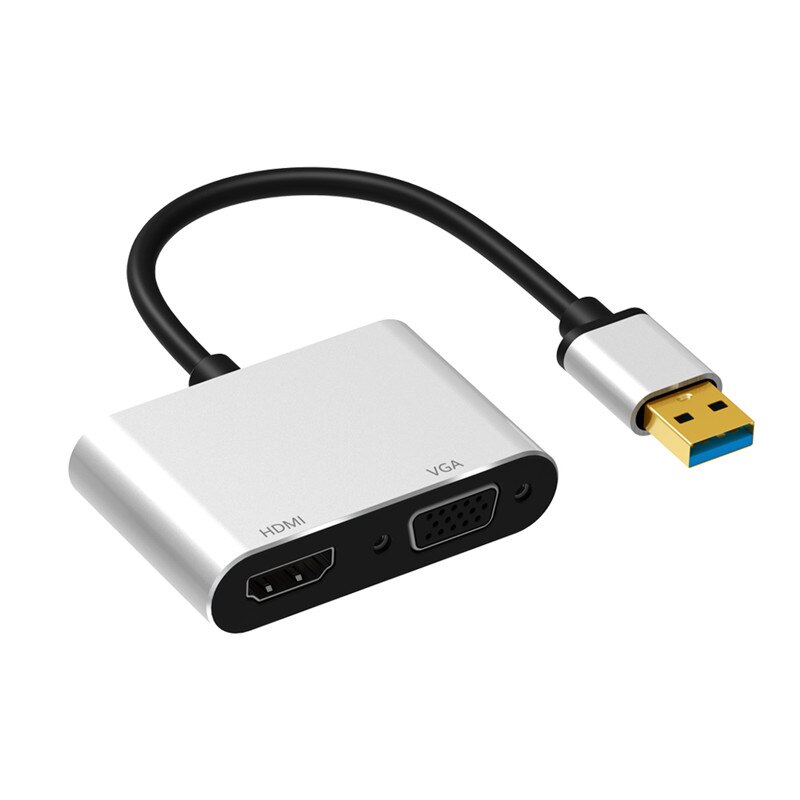 USB To VGA HDMI Converter External Graphics Card expansion laptop 3.0 interface to display multi screen to USB3.0 to HDMI
