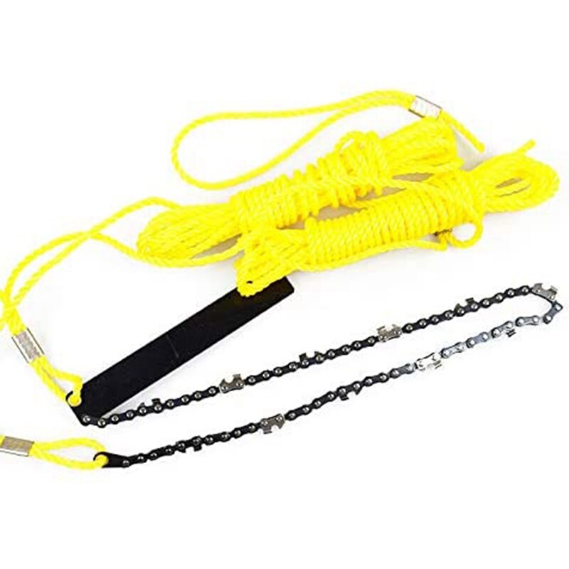 Pocket Chain Saw Kit-Garden Hand Saw, Chain Saw Kit, with Wire Saw, Used for Tree Pruning Correction