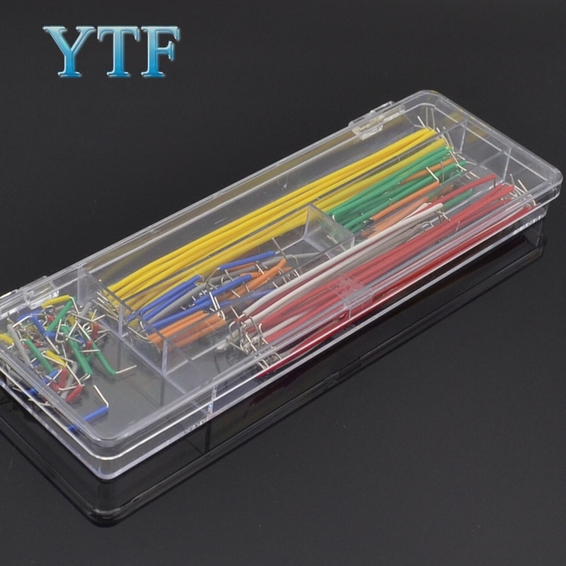 140Pcs U Shape Solderless Breadboard Jumper Cable Wire Kit For Shield For raspberry pi
