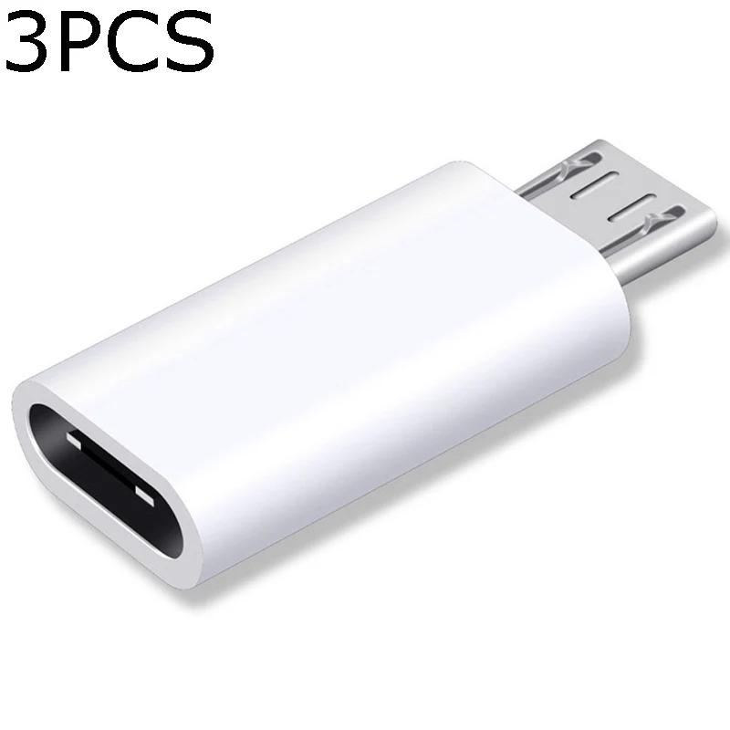 Złącze USB typu C żeńskie na Micro USB męskie Adapter ładowarki Micro USB typu C do konwertera telefonu Xiaomi Redmi Huawei: Rose Gold