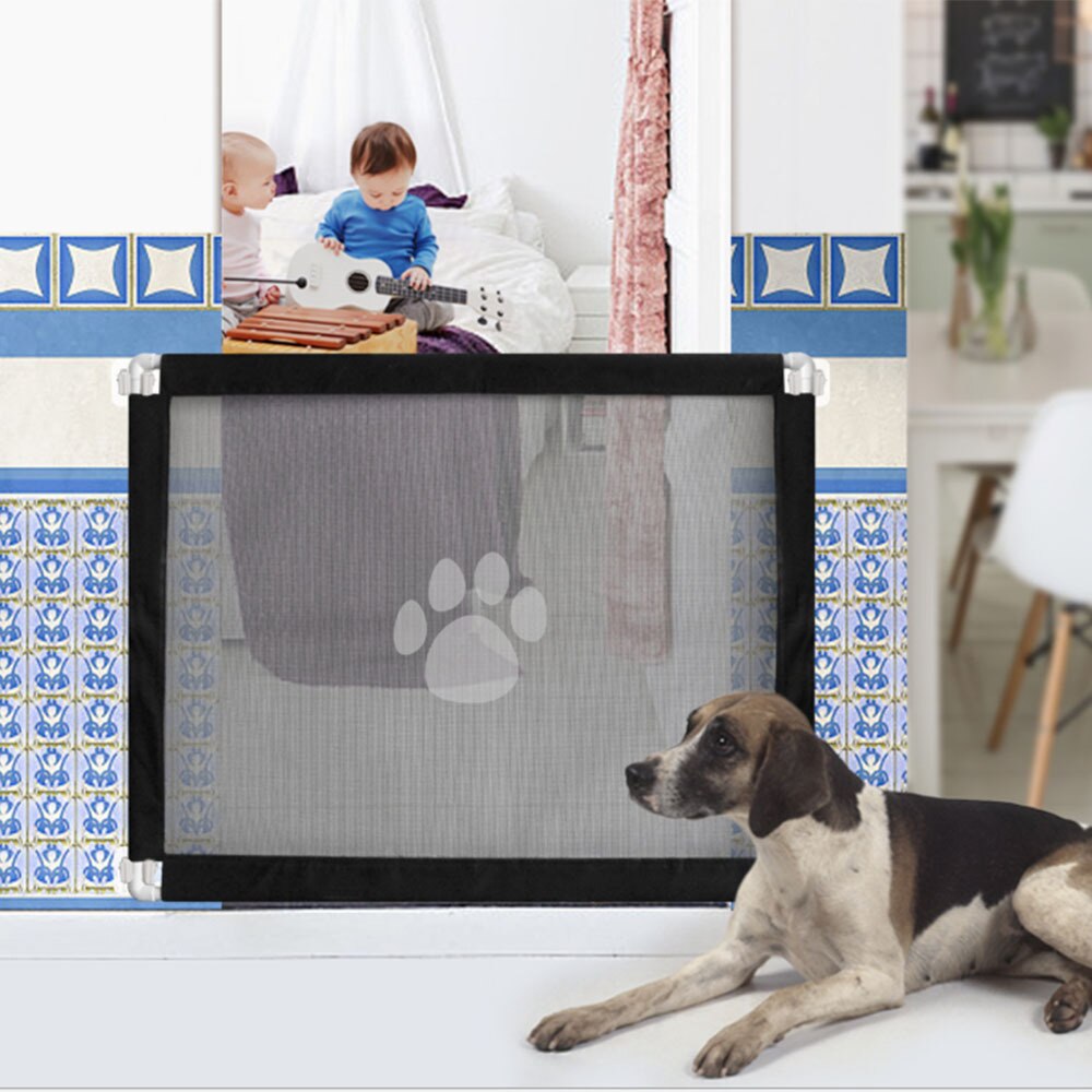 Protector portátil para el hogar, red de seguridad, juego de valla para perros y gatos, caja de malla aislante, protección de seguridad para mascotas