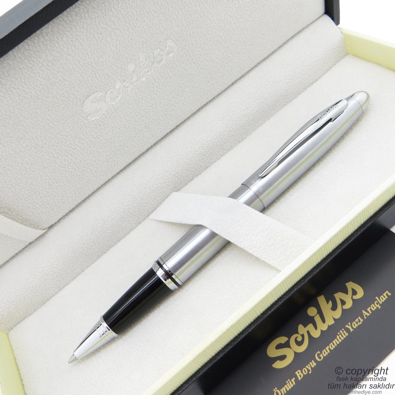 Stylo à rouleau chromé Scrikss 88, stylo spécial,