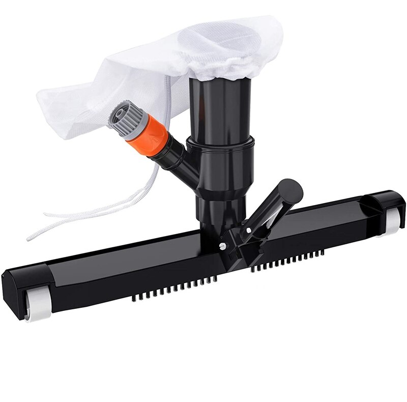 Zwembad Vacuüm Hoofd Accessoires Met Zak, 14Inch Breed Stofzuiger Schoonmaakproducten Voor Zwembad Spa &#39;S Vijvers Bad