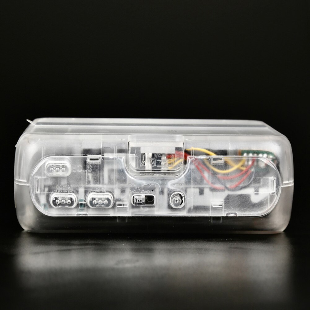 Reproductor de Cassette portátil compatible con Bluetooth, Radio FM, estéreo de doble canal con reproducción automática de marcha atrás