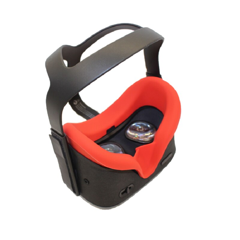 VR Molle Del silicone Della Copertura Degli Occhi per Oculus ricerca VR gioco Headest anti-dispersione Viso pad premio di Protezione Accessori Dropshipping