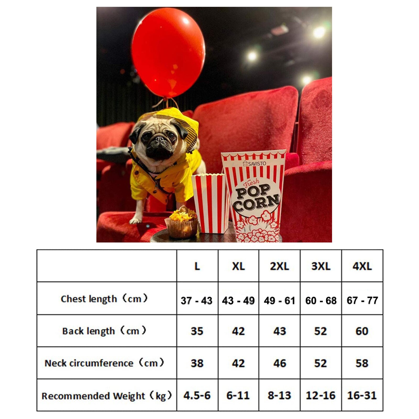 Chubasquero amarillo impermeable para perro, ropa Retro para mascotas, ropa para cachorros, chaqueta, suministros para mascotas