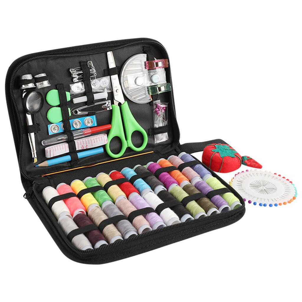 DIY Sewing Box Stitching Embroidery Threads Sewing Needle Craft Home Necessary Sewing Kit Cross-Stitch Needlebox Box Sets#50