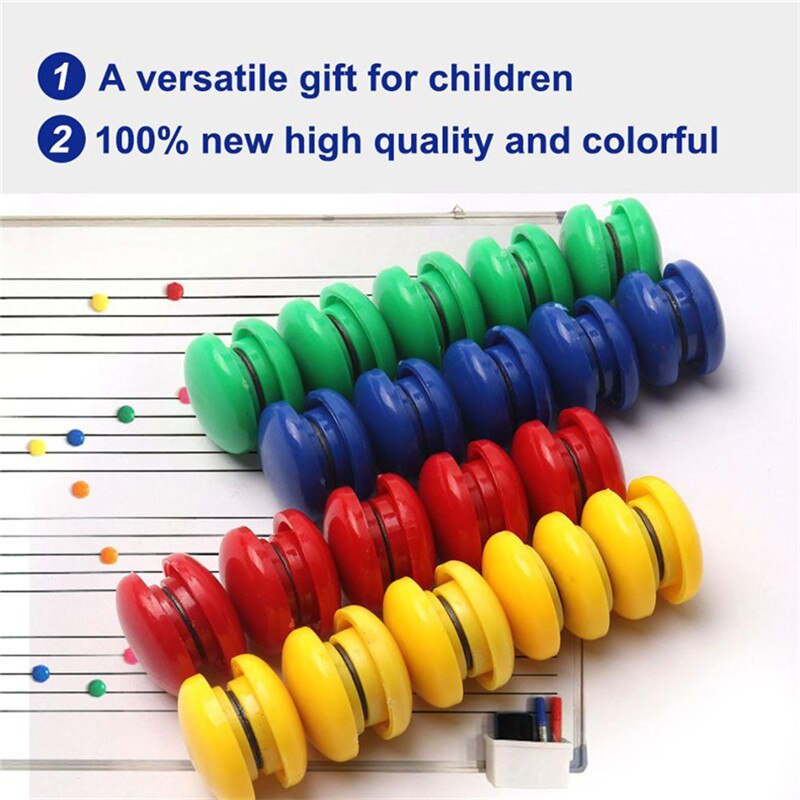 5/10 stuks ronde plastic koelkastmagneten, kleurrijke koelkastmagneten, kantoormagneten voor whiteboards, decoratieaccessoires voor thuis en in de keuken.