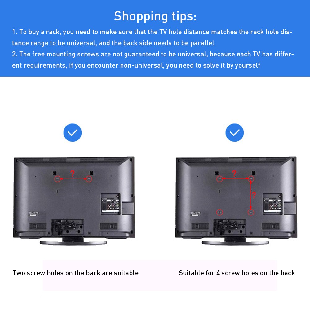 TV Wall Mount Bracket Extension Arm Tilt Swivel 360 Degree Rotated LCD Monitor Holder Rack Stand For 14inch to 32inch 10KG TV