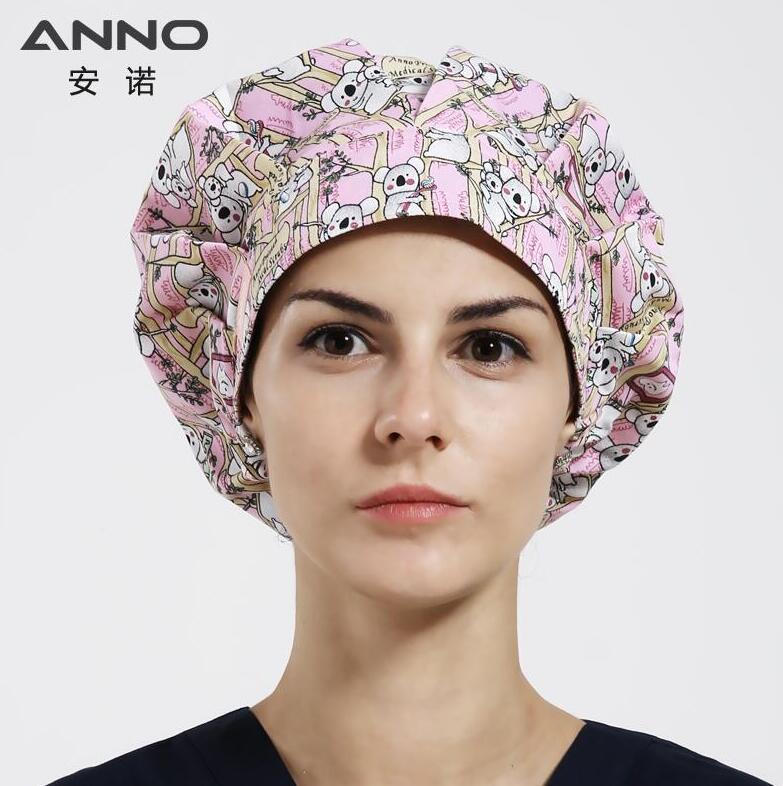 Jamntower 9 Pcs Satin Lined Nurse Cap Adjustable Working - View #4