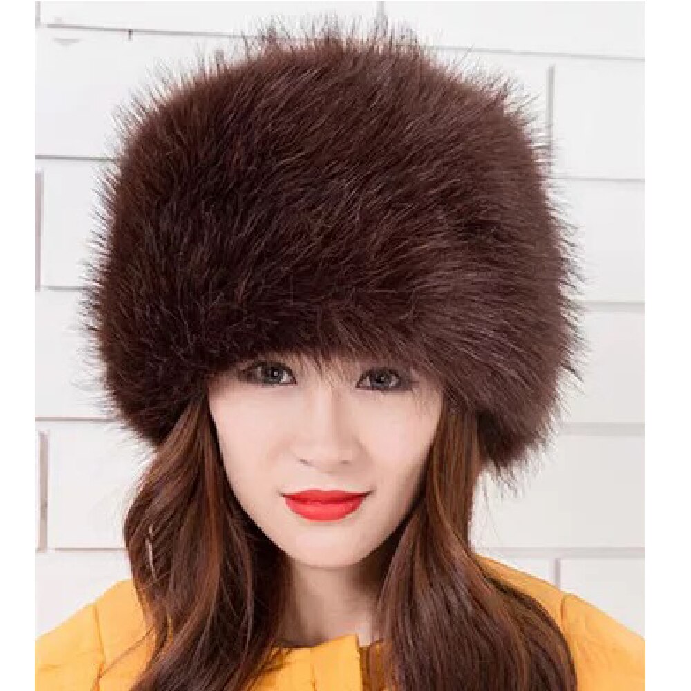 Wedding Hats for Brides Ladies White Faux Fur Hats Wedding Party Accessorie Winter Women Hat