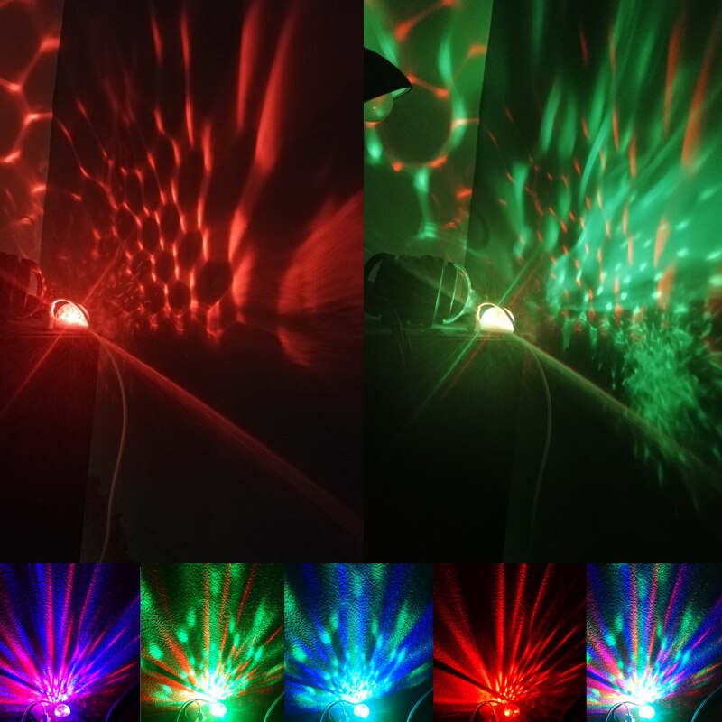 Cnsunnylight mini led auto decoratieve interieur neonlampen usb sfeerlicht dj rgb kleurrijke muzieklamp disco feest autostyling