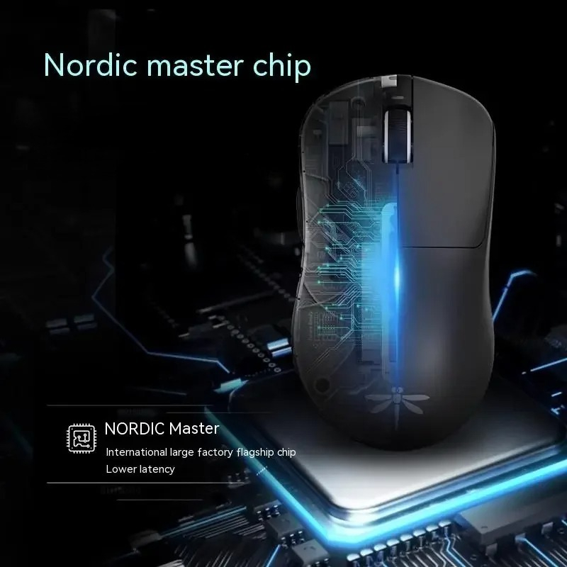 Vgn Dragonfly F1 Moba Pro Max Mouse 2.4g Wired F1 Pro Max Mouse With 4k Receiver Gaming Wireless Dual Mode Mouse
