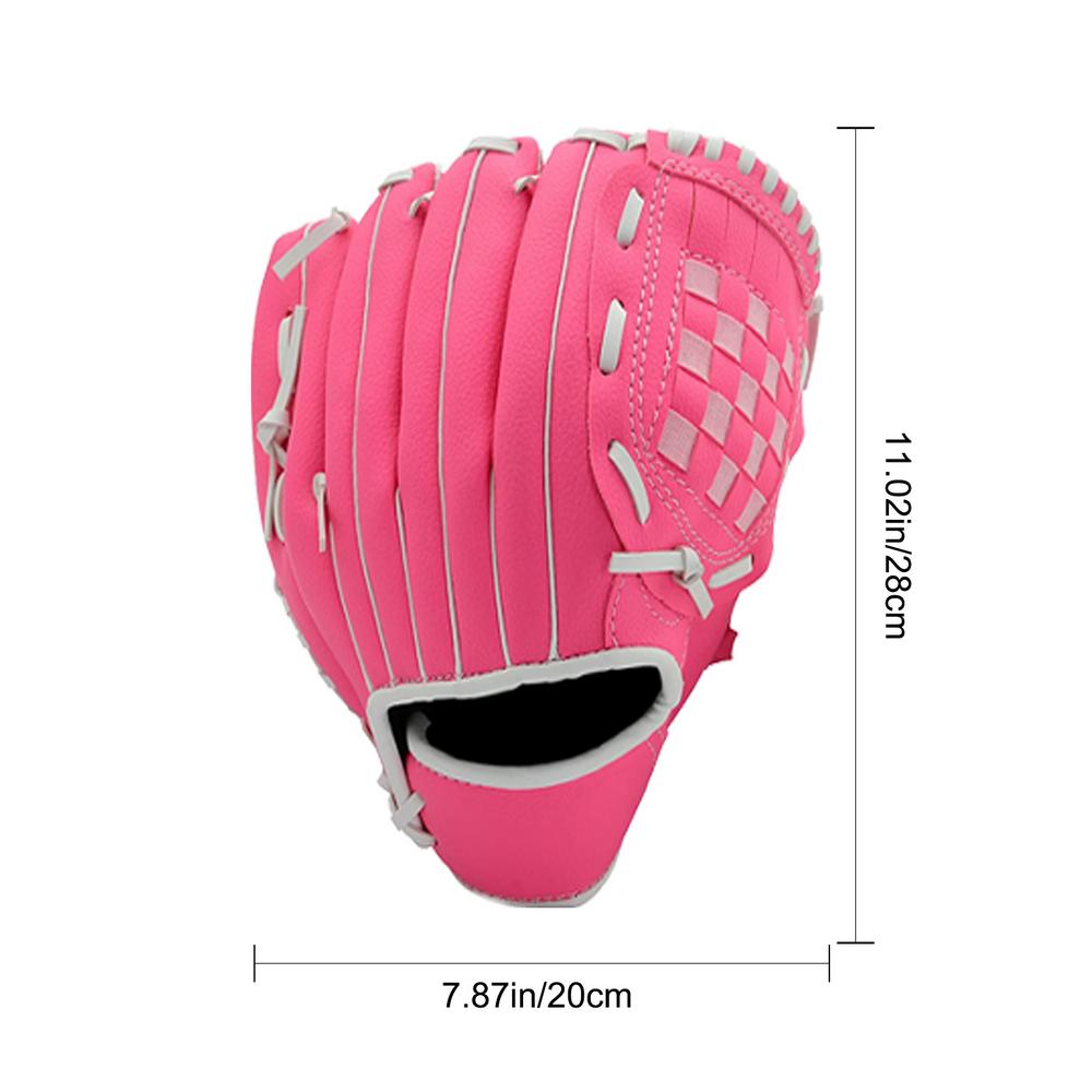 Guanto da Baseball per sport all'aria aperta attrezzatura da pratica per Softball 10.5/11.5/12.5 pollici mano sinistra per bambini/adulti uomo donna allenamento: Navy Blu
