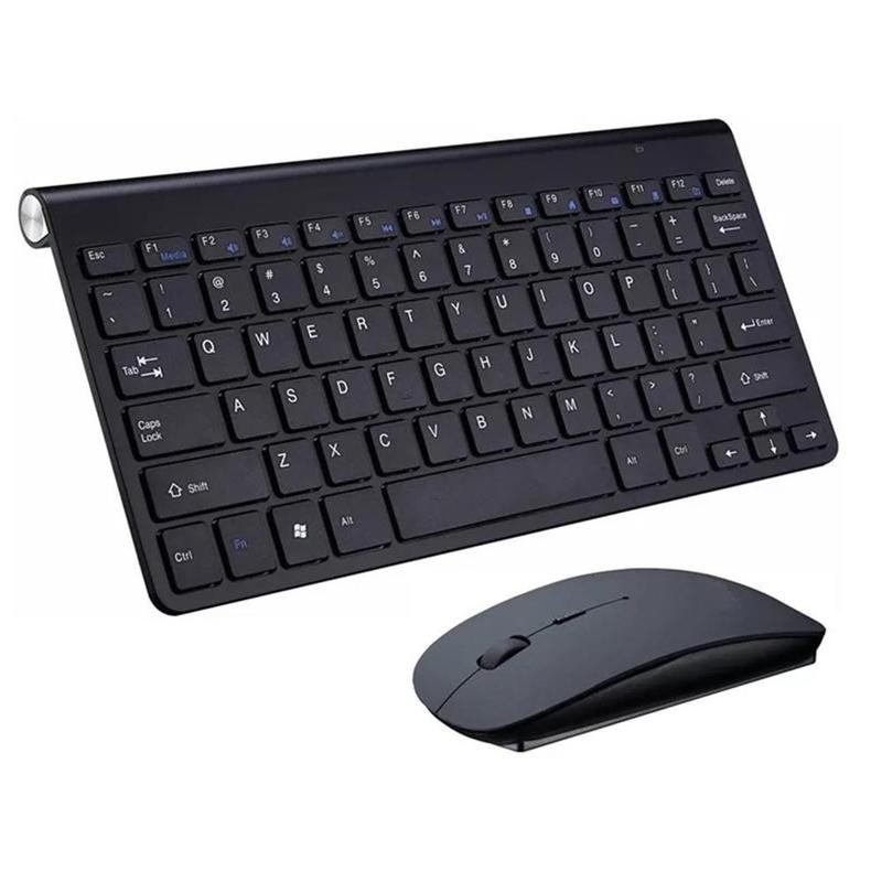 Keyboard And Mouse 2.4G USB Mini Keyboard Mouse Keyboard For PC With Set Mouse Combos Noiseless Laptop TV Ergonomi T0V1
