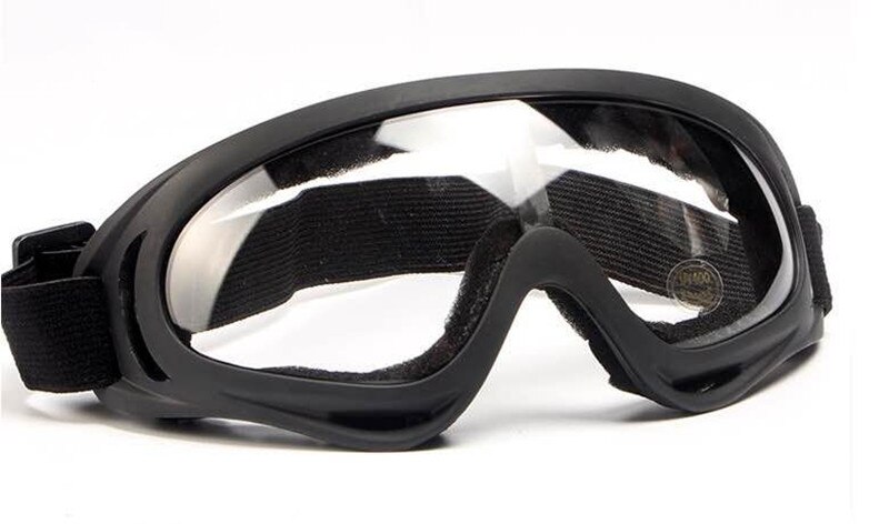 ski snowboard beskyttelsesbriller utendørs sport voksen solbriller briller anti -uv400 sportsutstyr til menn kvinner: Gjennomsiktig linse