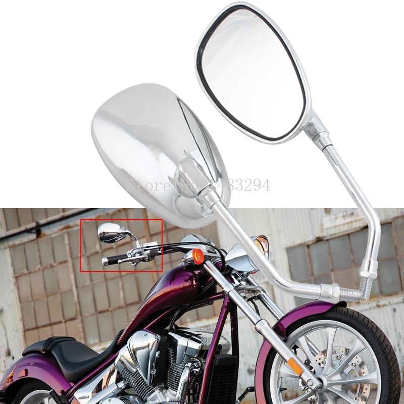Kromi 10mm taustapeilin sivupeili sopii suzuki  m109r c109 c50 gsr vzr kawasaki vulcan vn honda shadow  vt400/700