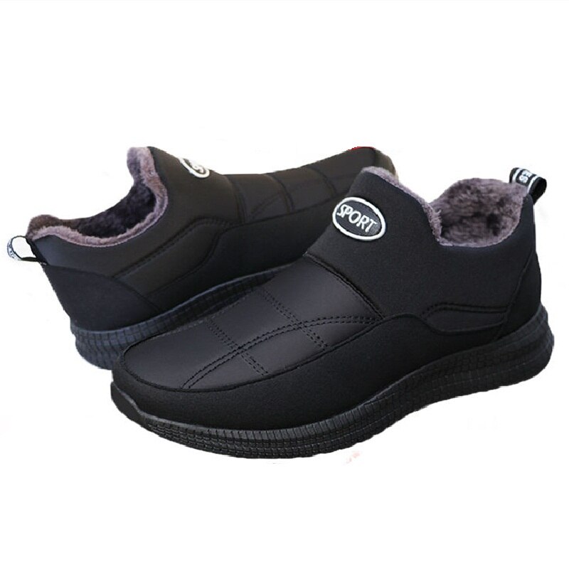 Cresfimix Mannen Casual Korte Winter Warme Schoenen Mannelijke Mode Marineblauw Comfort Zomer Bont Schoenen Botas Hombre C6387