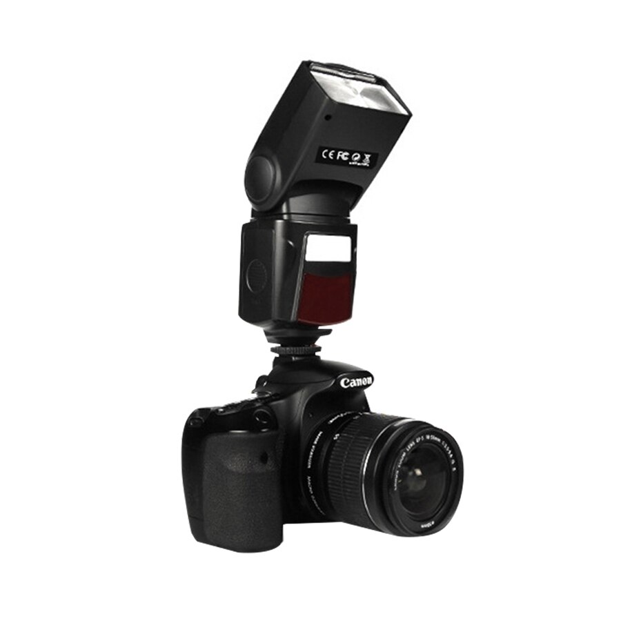 Mamen flash light speedlite trådløs master speedlight til nikon  d750 d810 d7200 canon kamera foto dslr lys lampe på telefonen