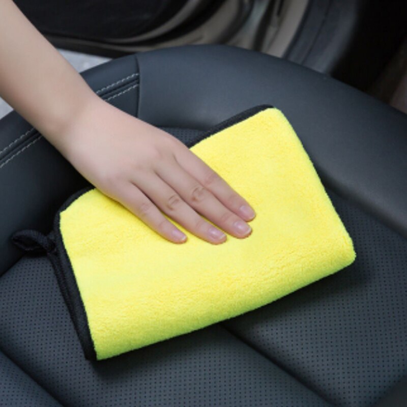 Toalla de microfibra para lavado de coches, paño de Secado y limpieza, paño de cuidado para coche, toalla de lavado de coches detallada para accesorios de automóviles Toyota