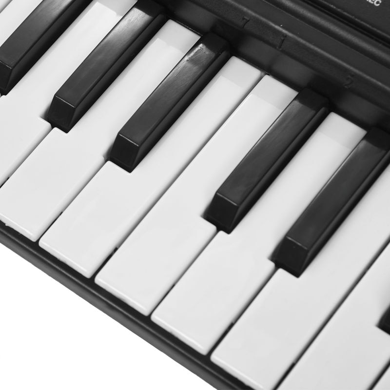 Kinderen kinderen 37 toetsen elektronisch keyboard piano muziek speelgoed opname microfoon microfoon, zwart + wit