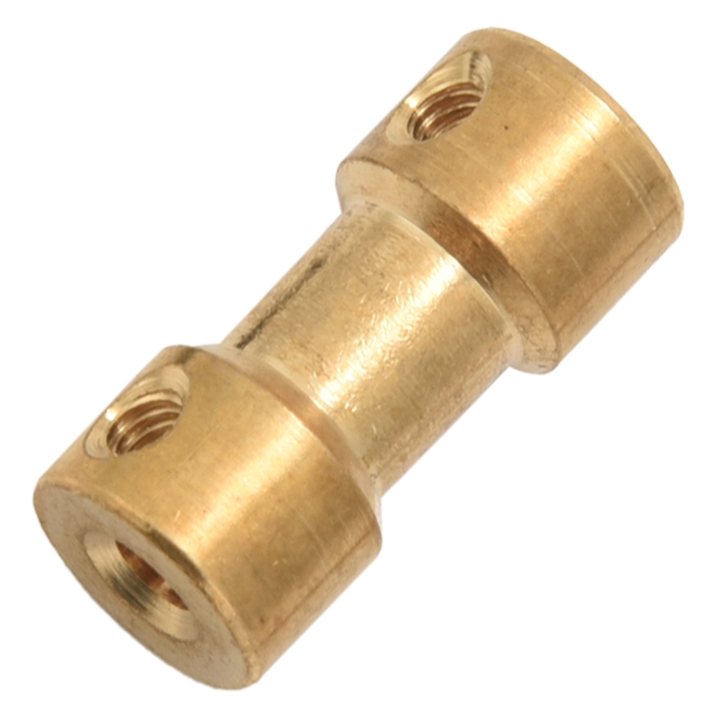 3Mm To 3Mm Copper DIY Motor Shaft Coupling Joint Connector For Electric Car Toy