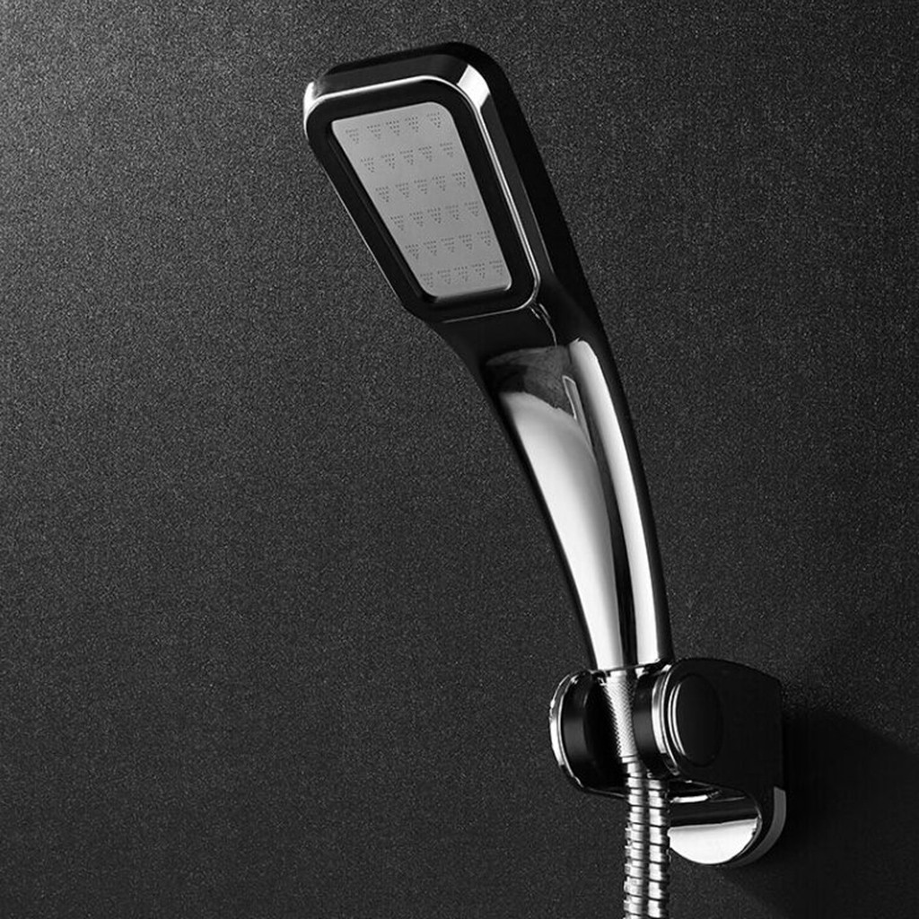 300 Holes High Pressure Shower Head Bathroom Water Saving Shower Head Powerfull Boosting Spray Bath Handheld Shower Head